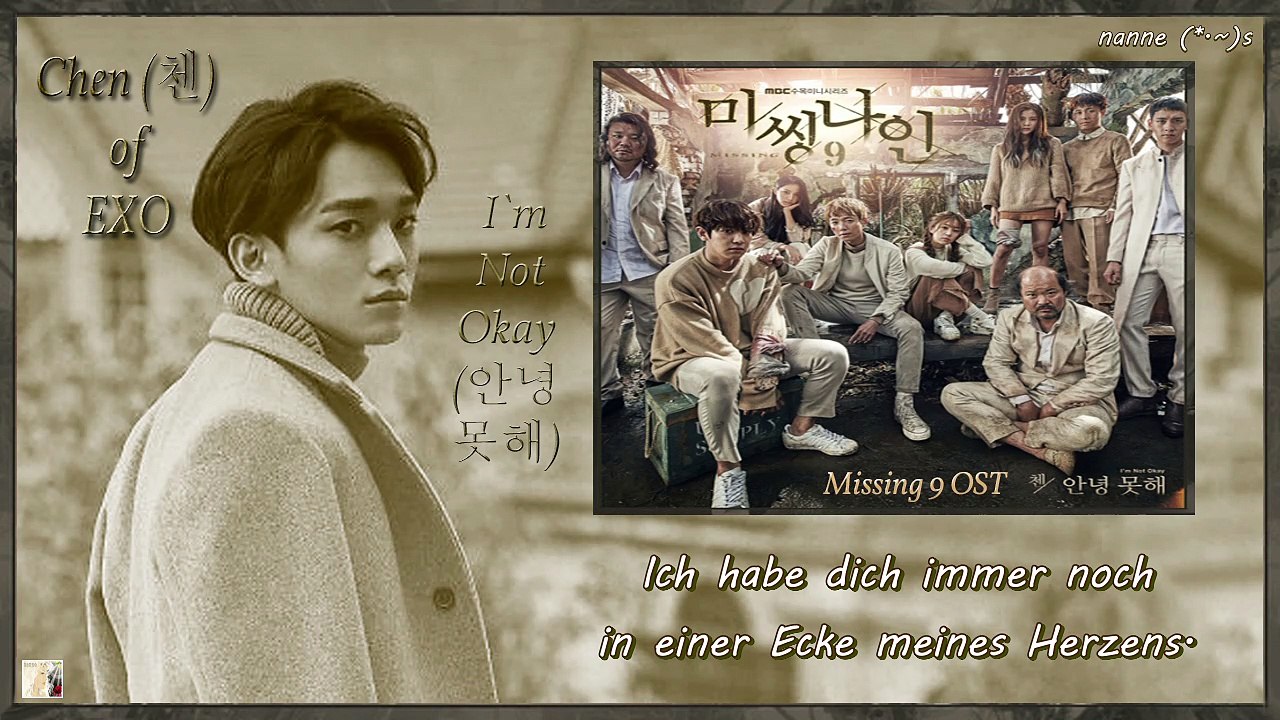 Chen - I'm Not Okay k-pop [german Sub]