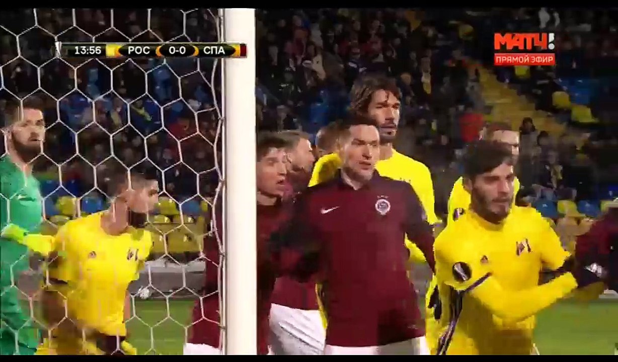 Miha Mevlja Goal HD - FK Rostov 1-0 Sparta Prague - 16.02.2016