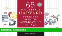 Audiobook  65 Successful Harvard Business School Application Essays, Second Edition: With Analysis
