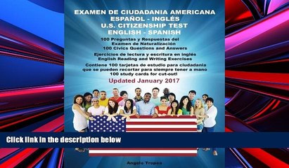 PDF [Free] Download  Examen de Ciudadania Americana Espanol y Ingles: U.S. Citizenship Test