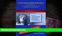 Read Online Citizenship Basics Textbook and Audio CD U.S. Naturalization Test Study Guide and 100