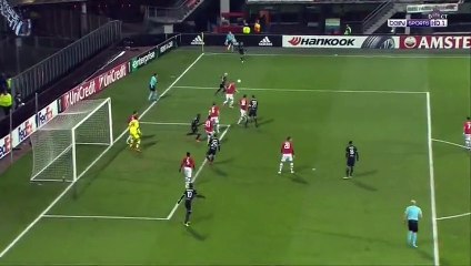 But de Lucas Tousart Goal HD - AZ Alkmaart0-1tLyon 16.02.2017