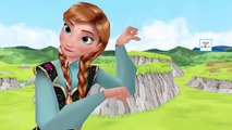 Frozen Anna Singing Jingle Bells | 3D Christmas Songs | Christmas Carol For Kids Christmas Rhymes