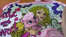 DISNEY PRINCESS palace pets Coloring Purse and Shopkins Inside OUT Toys DIY Purse