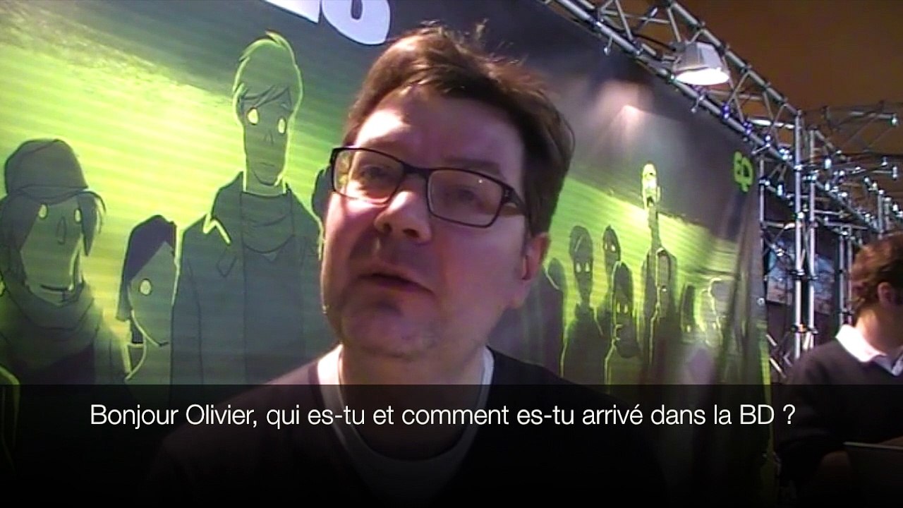 Olivier Speltens en interview pour PlaneteBD