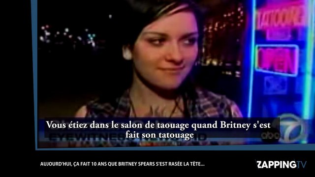 Il y a dix ans, Britney Spears se rasait la tête (vidéo)