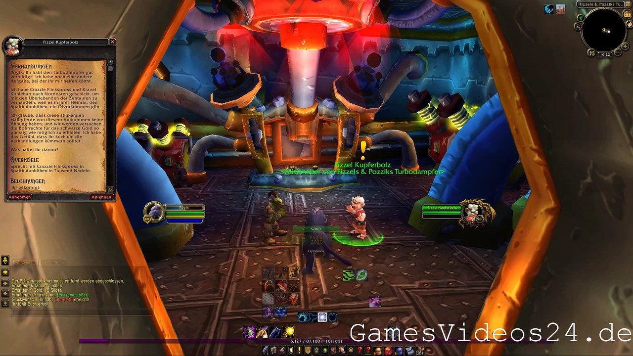World of Warcraft Quest: Verhandlungen