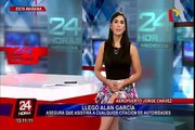 Alan García declaró por el caso Gasoducto Sur Peruano