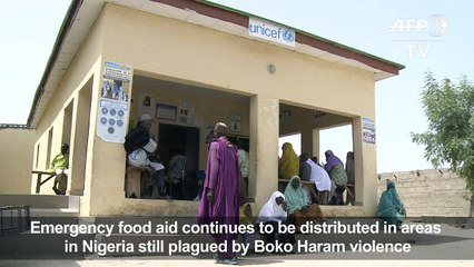 Still plagued by violence, NE Nigeria relies on food aid