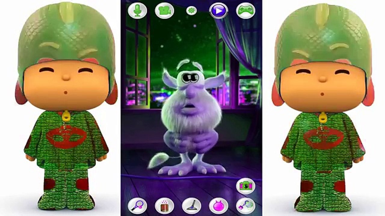 Learn Colors with Talking Booba Pocoyo Transform PJ Masks! Baby Play Videos 2016