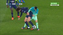 Messi gets absolutely owned by reverse nutmeg from PSG's Adrien Rabiot