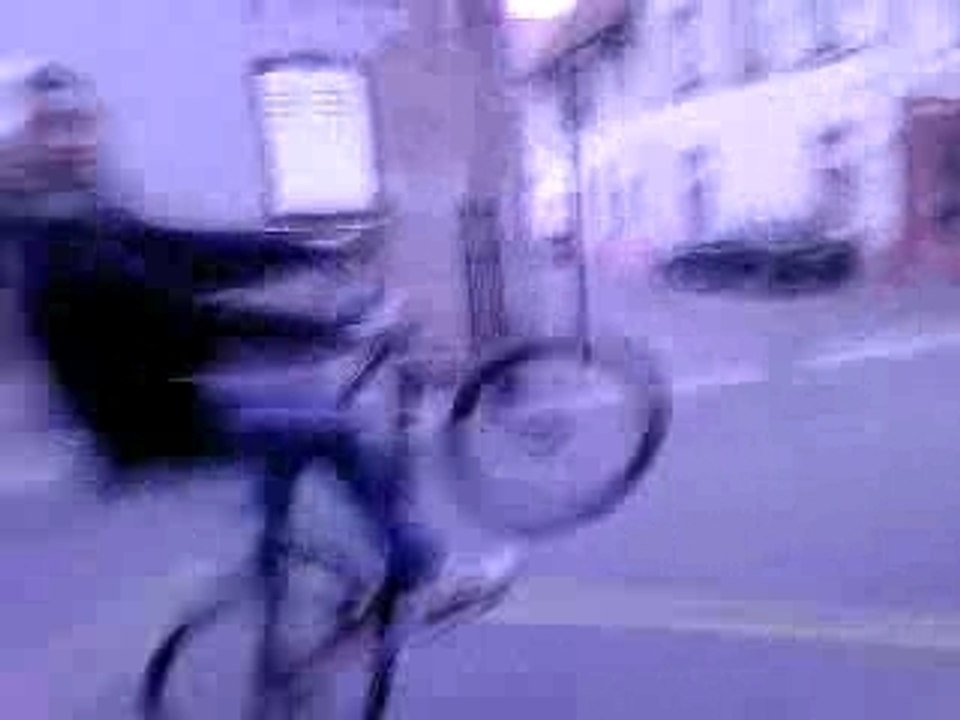 Stunt en velo