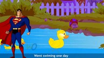 Five Little Ducks Nursery Rhyme With Lyrics - Cartoon Animation Rhymes