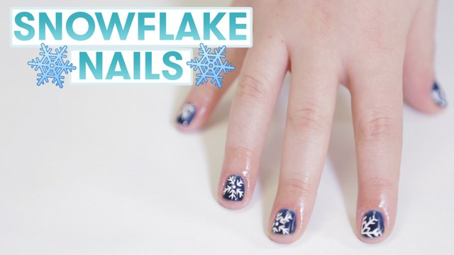 Don’t Miss This Unbelievable SNOWFLAKE Nail Design!