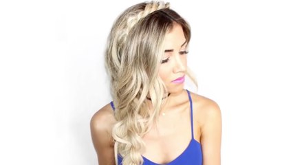 We Can’t Stop Watching This DIY Messy Crown Braid