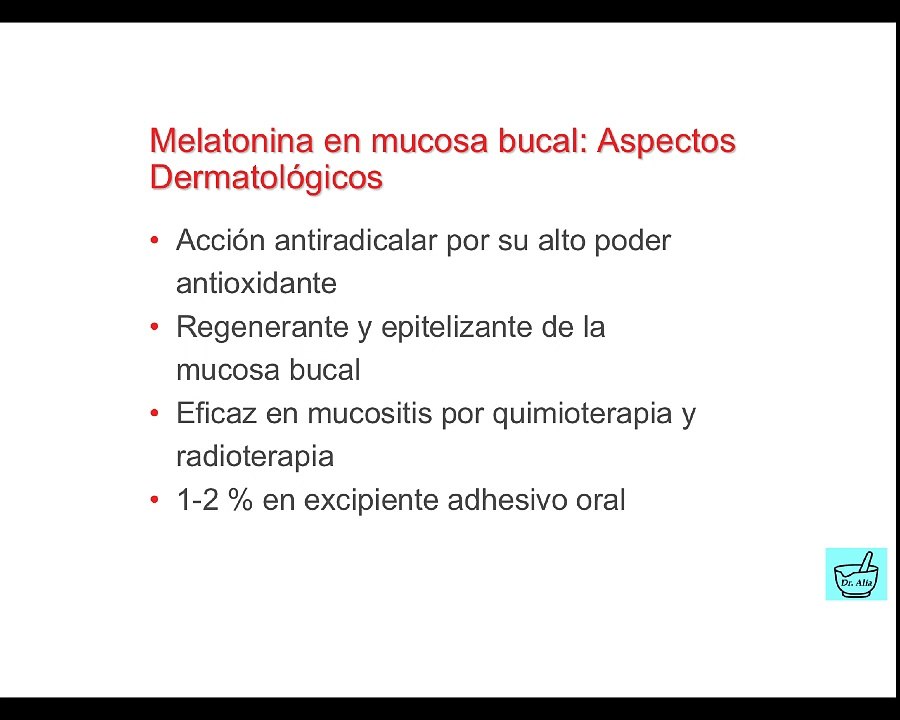 Tratamiento mucositis por quimioterapia o radioterapia con melatonina
