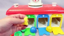 Tayo the Little Bus Spaceship Toys Garage Toy Surprise Eggs English Learn Numbers Colors YouTube