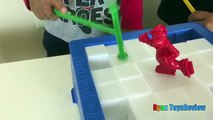 DONT BREAK THE ICE Challenge Family Fun Board games for kids Egg Surprise Toys Ryan ToysReview