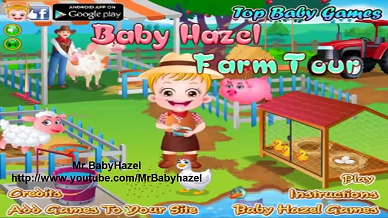 Baby Hazel Farm Animals Tour - Games-Baby level 1
