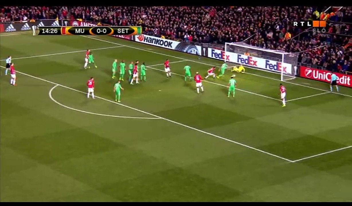 Zlatan Ibrahimovic Goal HD - Manchester United 1-0 St Etienne - 16.02.2016
