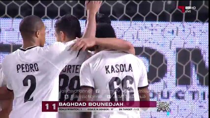 buts de bounedjah contre al arabi