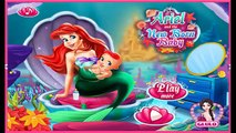 Ariel Princesa Bebé Recién Nacido Ariel Alimentar A Su Bebé Juegos De Dibujos Animados Para Niñas