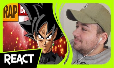 REACT RAP DO GOKU BLACK DRAGON BALL SUPER (TAUZ) | ‹ TIAGO REACT › - YouTube