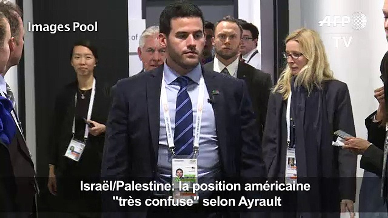 Israël/Palestine: la position américaine «très confuse»