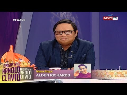 Tonight with Arnold Clavio: Alden Richards' birthday greeting para kay Igan