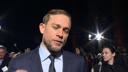 Charlie Hunnam didn't know Tom Holland was Spider-Man!