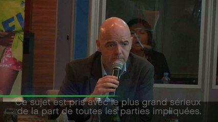 Foot - CDM 2018 - Russie : Infantino «Je ne suis pas inquiet»