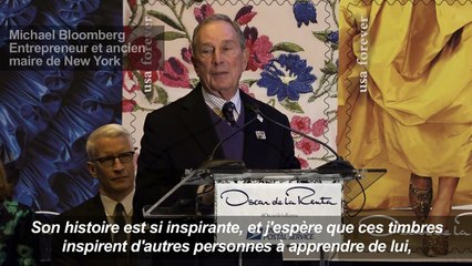 Hillary Clinton rend hommage à "l'immigré" Oscar de la Renta
