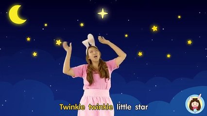 เพลง ดาวดวงน้อย | Twinkle Twinkle Little Star | การ์ตูน เพลงเด็ก | Nursery Rhymes by Little Rabbit