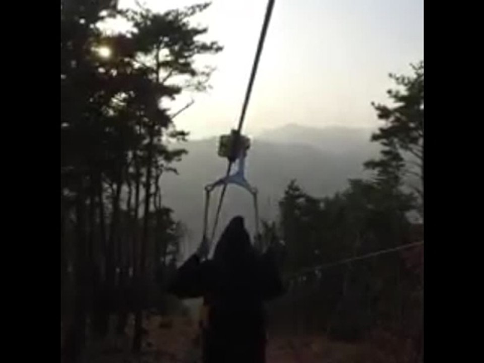 국내에서 가장 지리는 짚라인