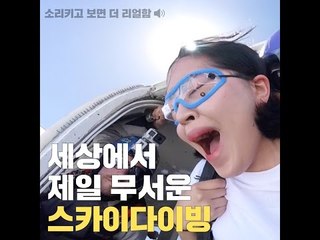 [Hawaii] 일반인의 소름돋는 액티비티 - 하와이 스카이다이빙편