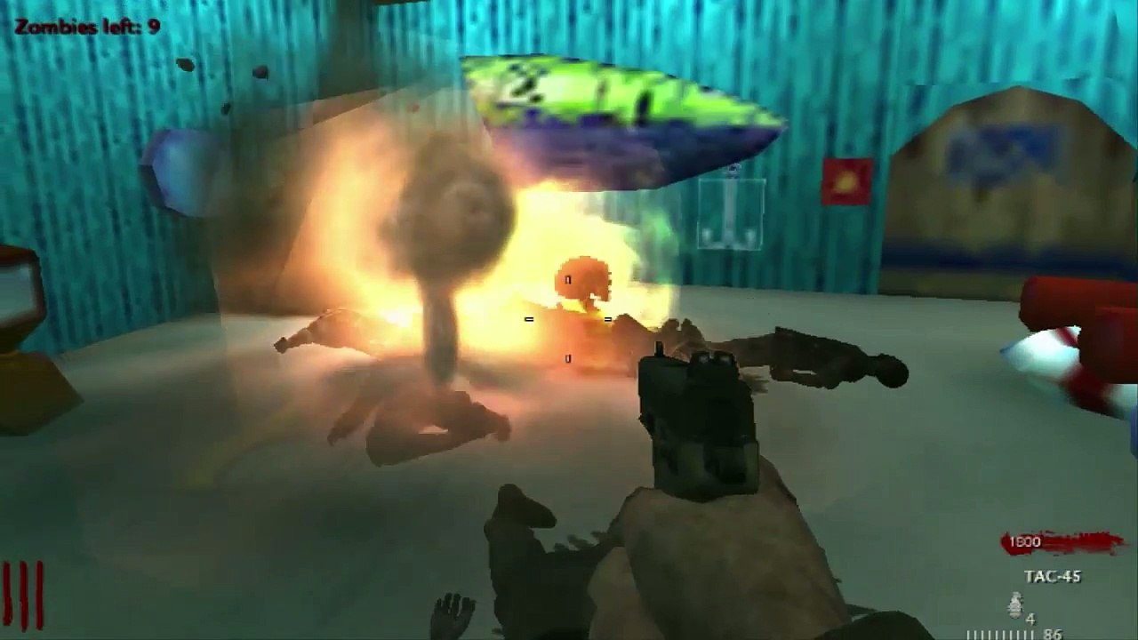 TRETA NA CASA DO BOB ESPONJA CALL OF DUTY WORLD AT WAR