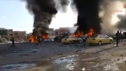 أكثر من مئة بين قتيل وجريح بانفجار جنوبي بغداد