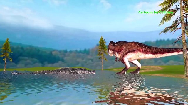 Shark VS Dinosaurs Real Fight Dinosaurs Short Movie Shark Cartoons Deadliest Dinosaurs Att