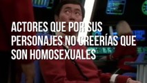 Actores que por sus personajes no creerías que son homosexuales