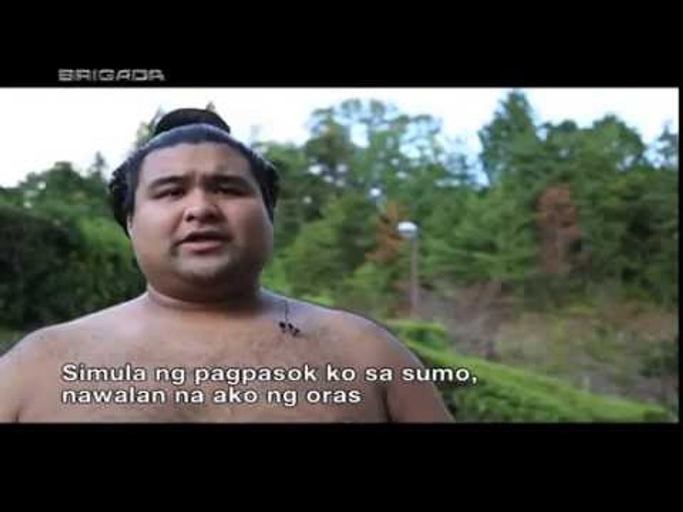 Steve Dailisan meets Japanese-Filipino Sumo wrestler Akira Takayashi