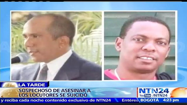 Policía de República Dominicana confirma suicidio del presunto asesino de dos locutores de radio en ese país