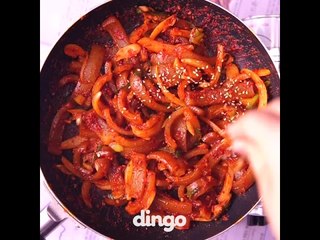 [Cook of Dingo] #71 돼지껍데기 볶음