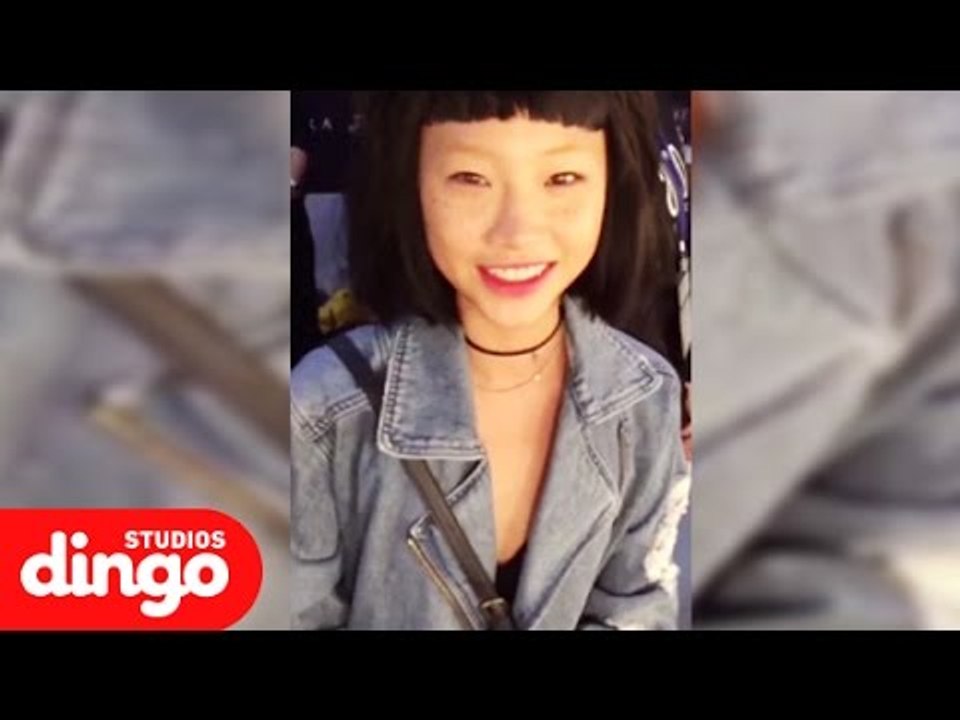모델 정호연이 가장 자신있어하는 신체부위는? - 딩고 X 2015 서울패션위크