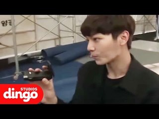 서울패션위크 백스테이지 1일 VJ 이철우 (Feat 모델 김진경,안승준) - 딩고 X 2015 서울패션위크