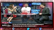 Víctor Víctor asegura que las criticáis no lo van a desenfocar- Más que noticias-Video