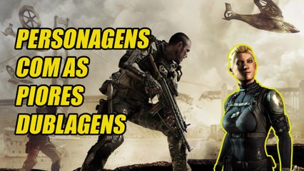 Personagens com as piores dublagens
