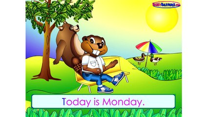 The Weather Song CLIP - Weather Words in English, Teach Children Nursery Rhymes