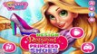 Juego de caricatura. Diseño De Rapunzel Princesa De Los Zapatos De La Princesa De Disney. Episodios completos en inglés 2