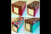 152 Idéias de artesanato Geniais com caixa de papelão