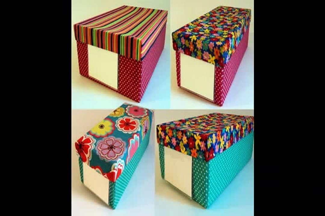 152 Idéias de artesanato Geniais com caixa de papelão